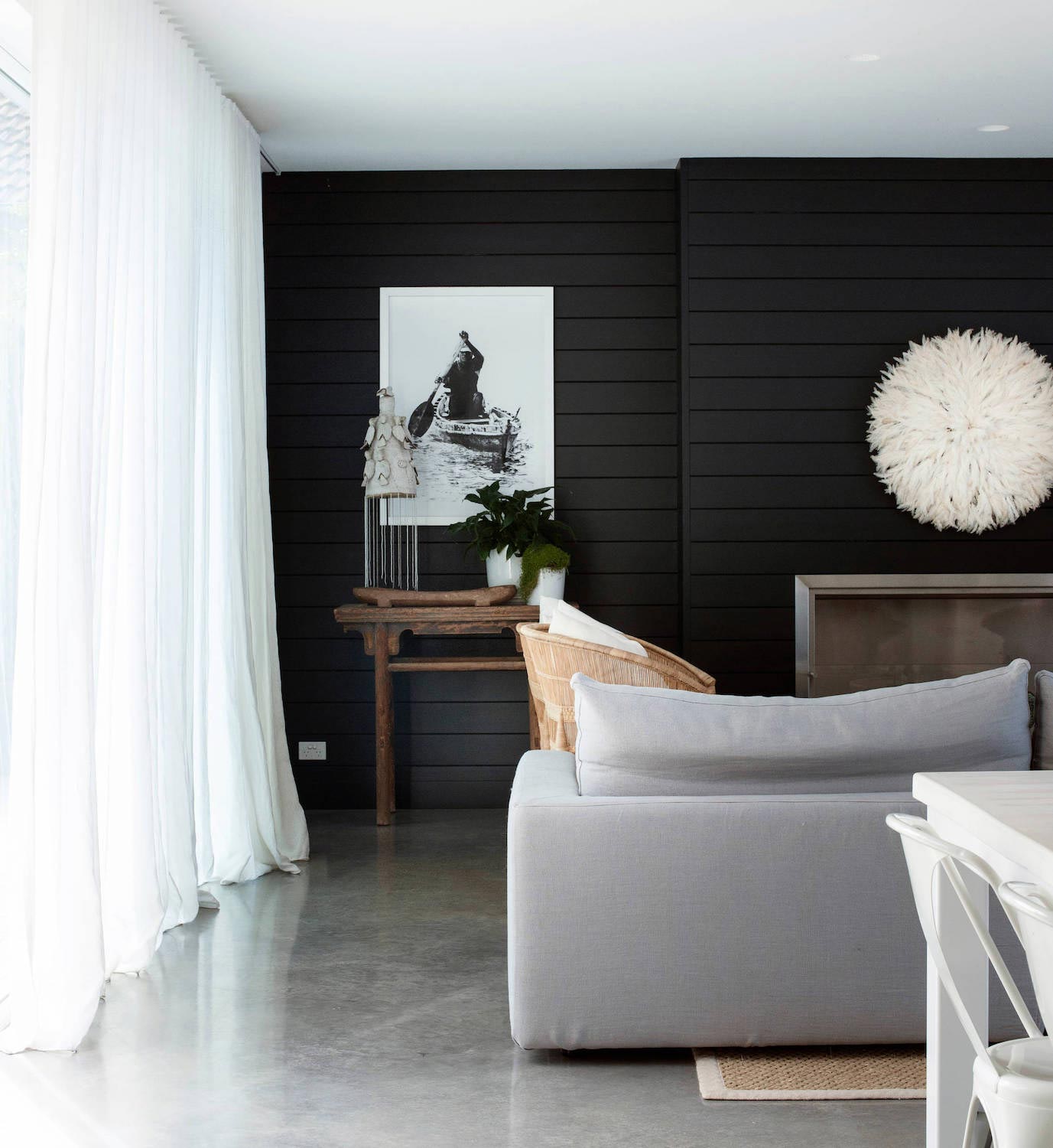 A simple white palette and natural textures contribute to a relaxed beach house vibe   CAANdesign  Architecture and home design blog-9