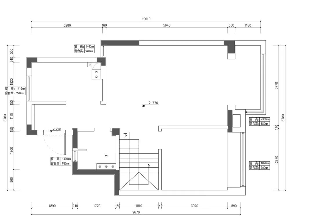 上海映虹桥跃层婚房设计丨中国上海丨玖柞制作-24