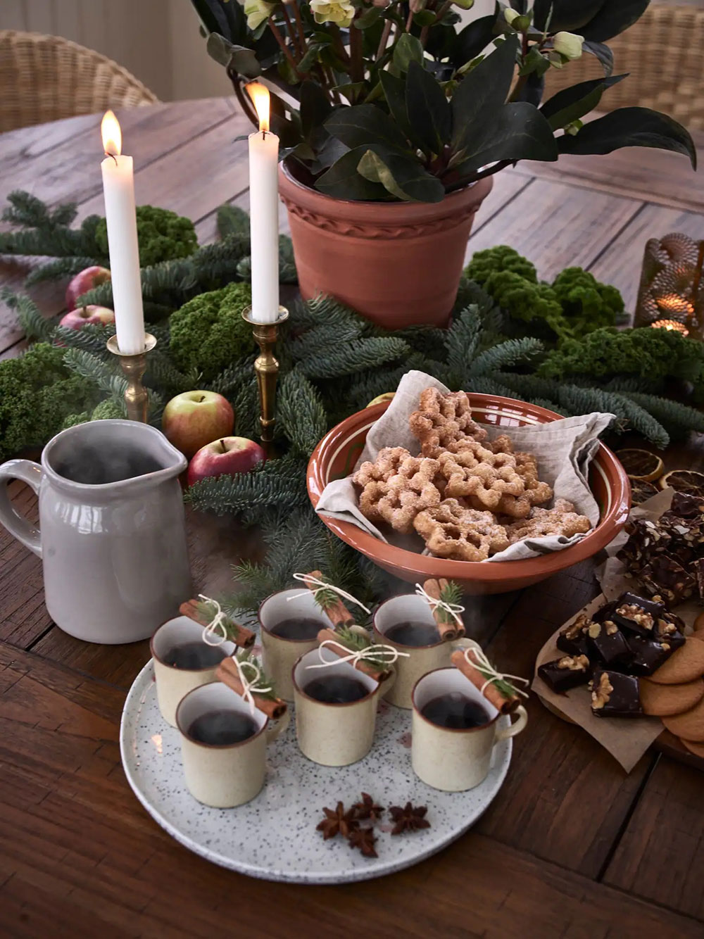 瑞典乡村的温馨冬季之家-8