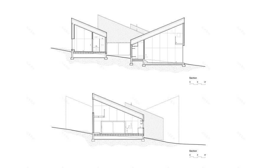 交错式客舱丨美国丨Mork Ulnes Architects-16