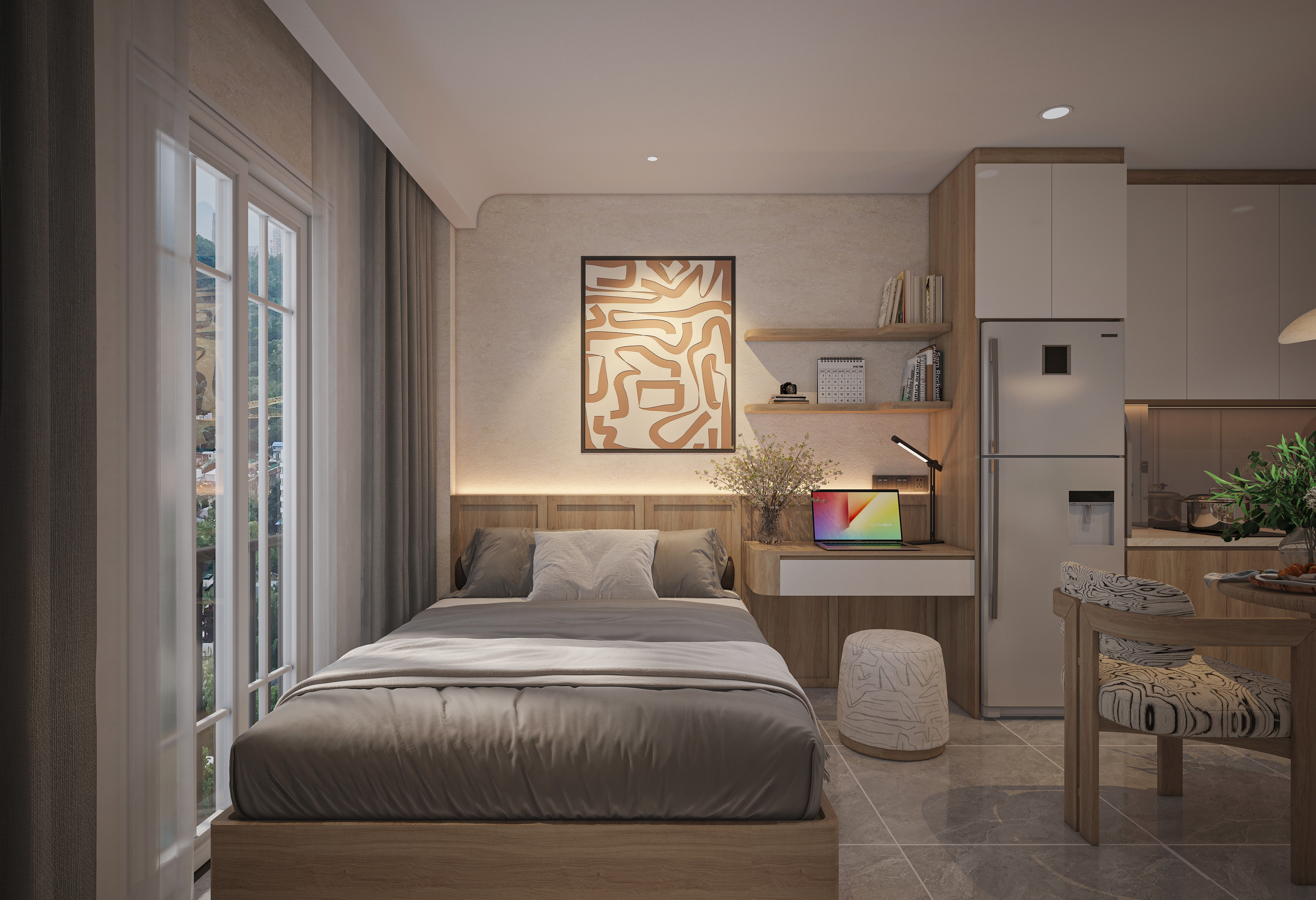 单身公寓丨越南胡志明市丨文本未提及-1