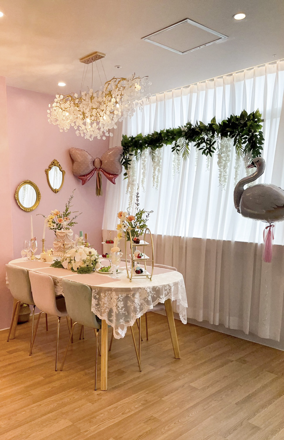 粉色梦幻派对 | 23 平米小空间的大变身-11