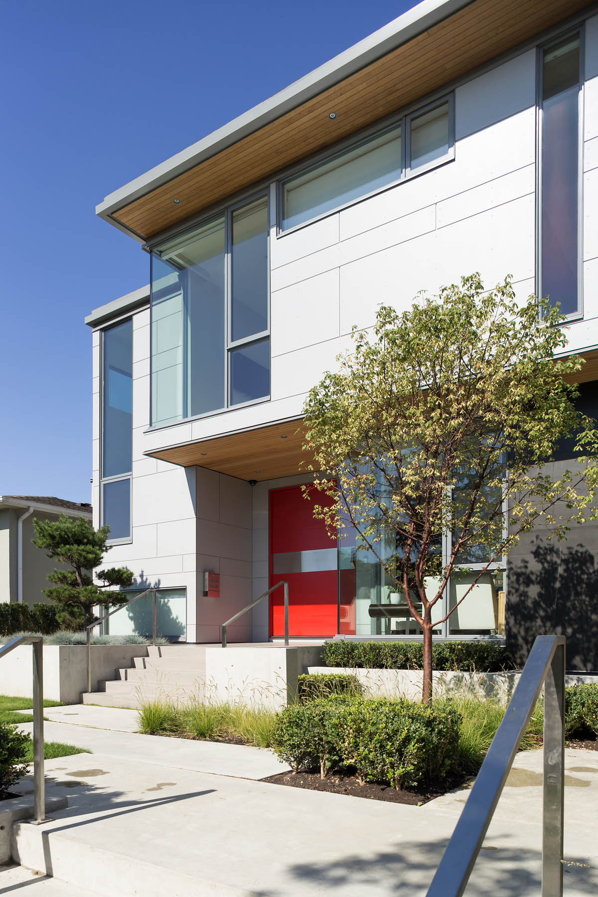 温哥华现代私人住宅,细节与景观的完美融合-2