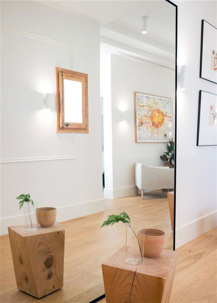 巴塞罗那 19 世纪古建筑中的明亮家园-18