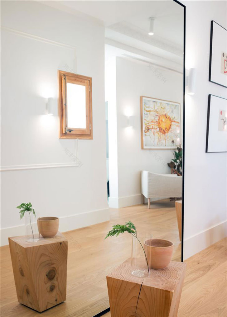 巴塞罗那 19 世纪古建筑中的明亮家园-18