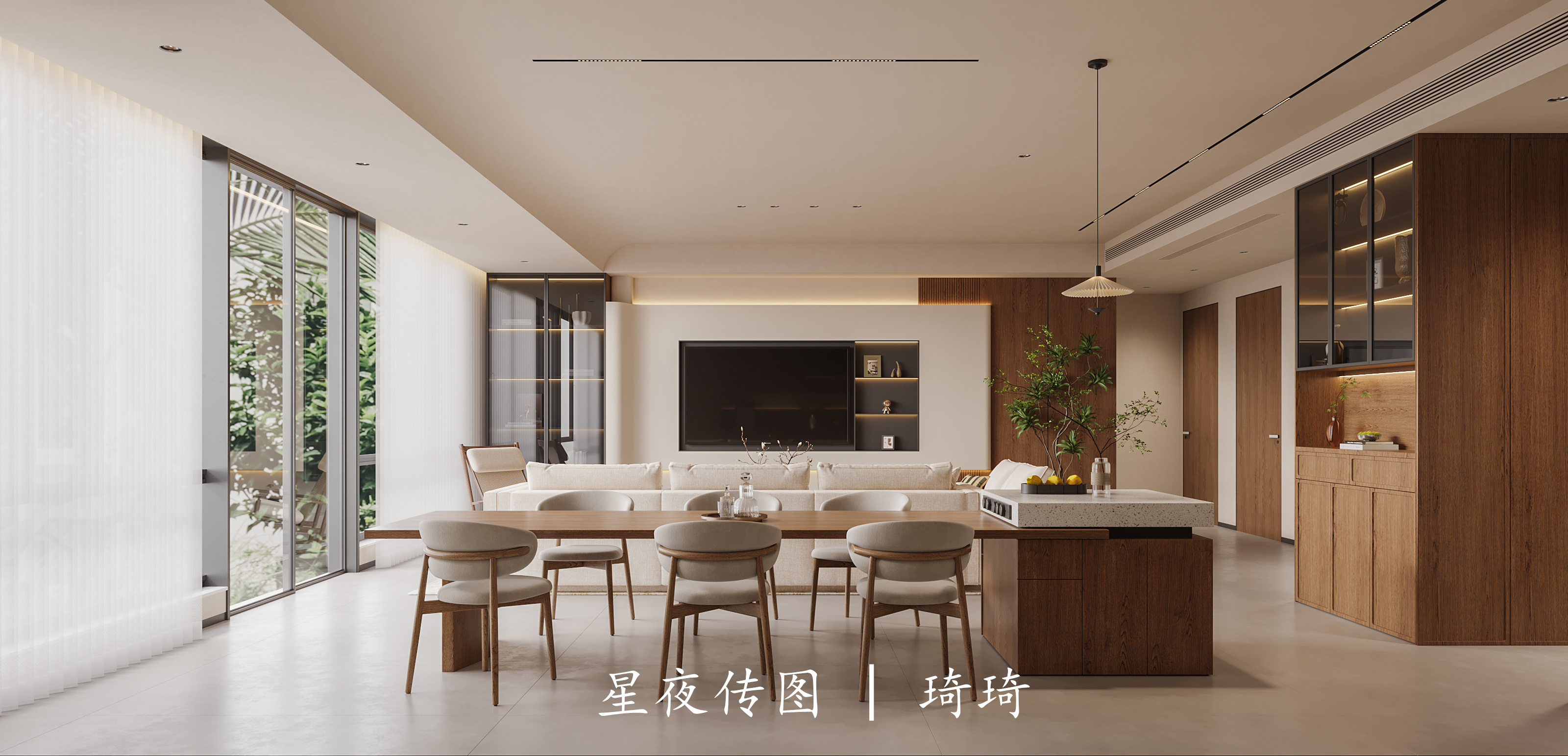 现代原木风 | 自然舒适的家居空间-5