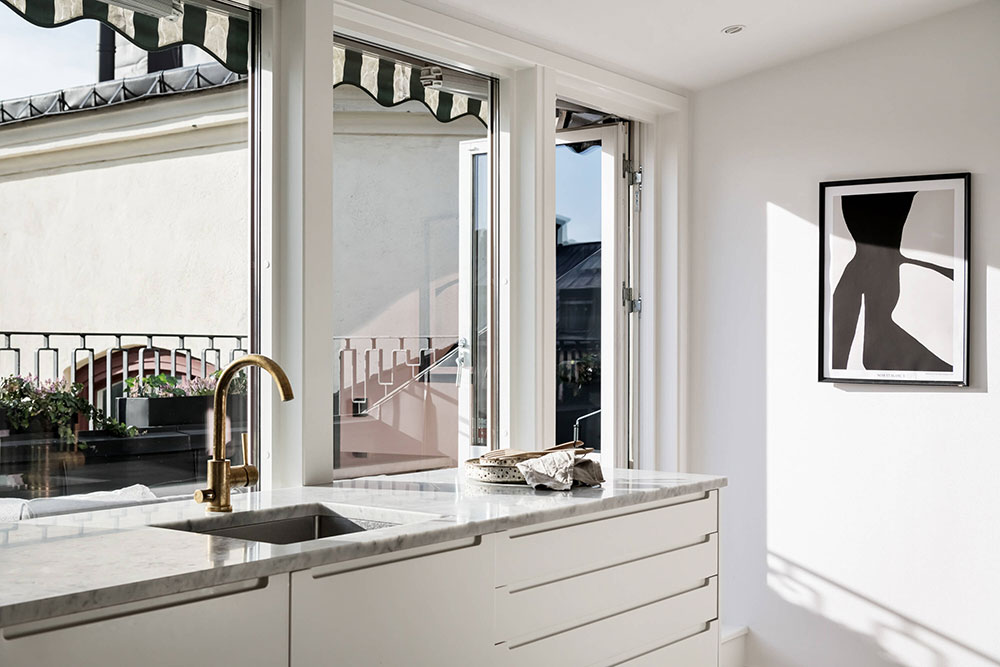 斯德哥尔摩白色豪华阁楼公寓-19