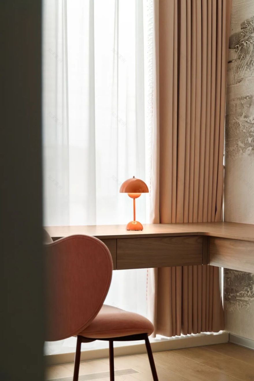 祎间设计|203㎡中鹰黑森林|时光褶皱里的功能美学-46