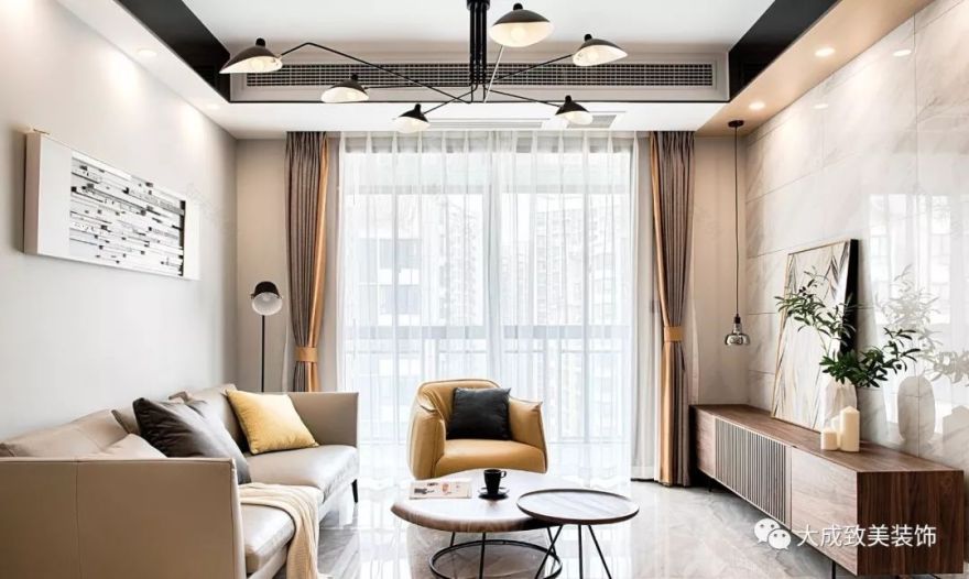 百搭窗帘搭配技巧,让你的家焕然一新-20