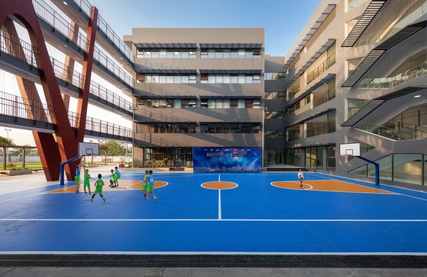 越南河内 Dewey Tây Hồ Tây 中学设计案例-35