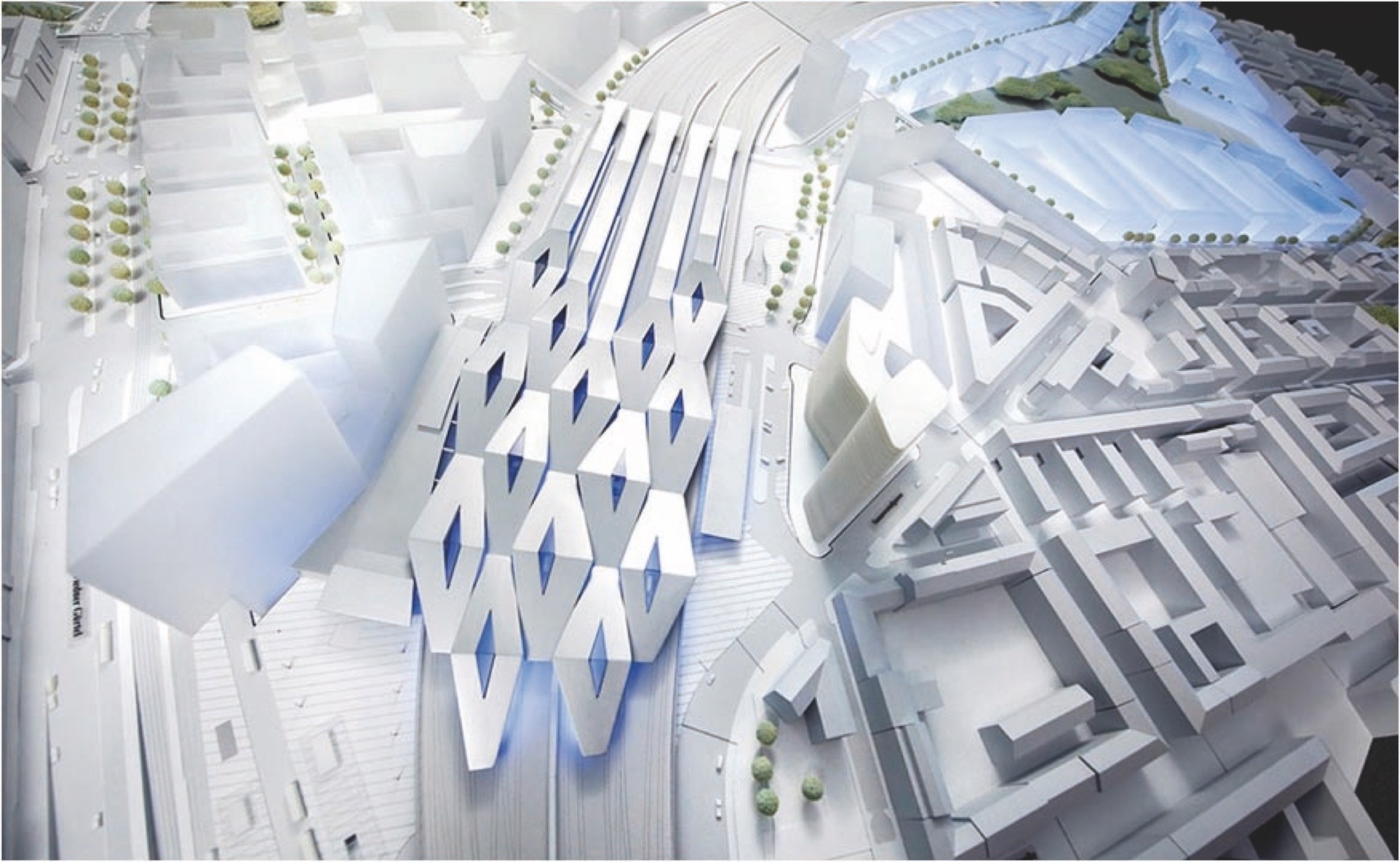 维也纳ÖBB 总部，现代高效绿色办公建筑-73