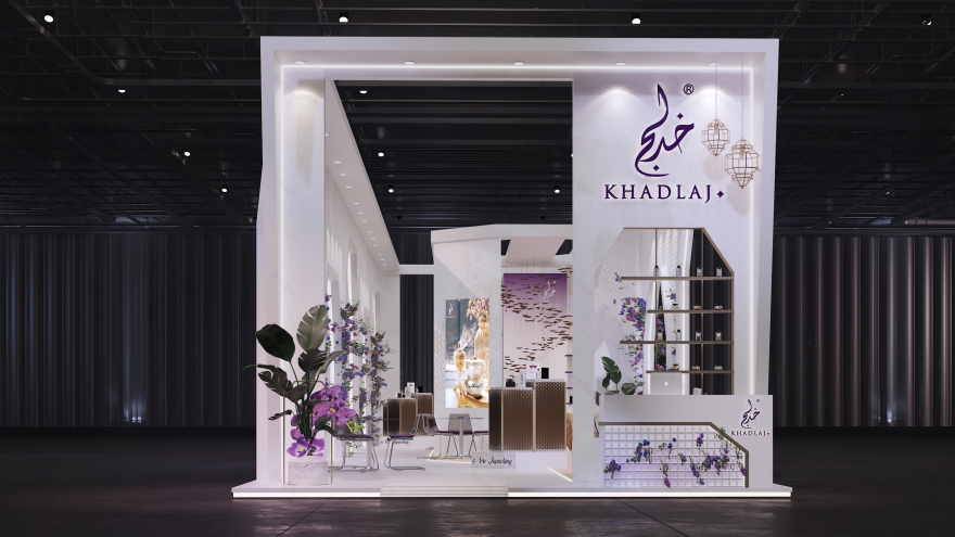 哈德拉杰香水展示台丨阿联酋迪拜丨Saeed Ali-8