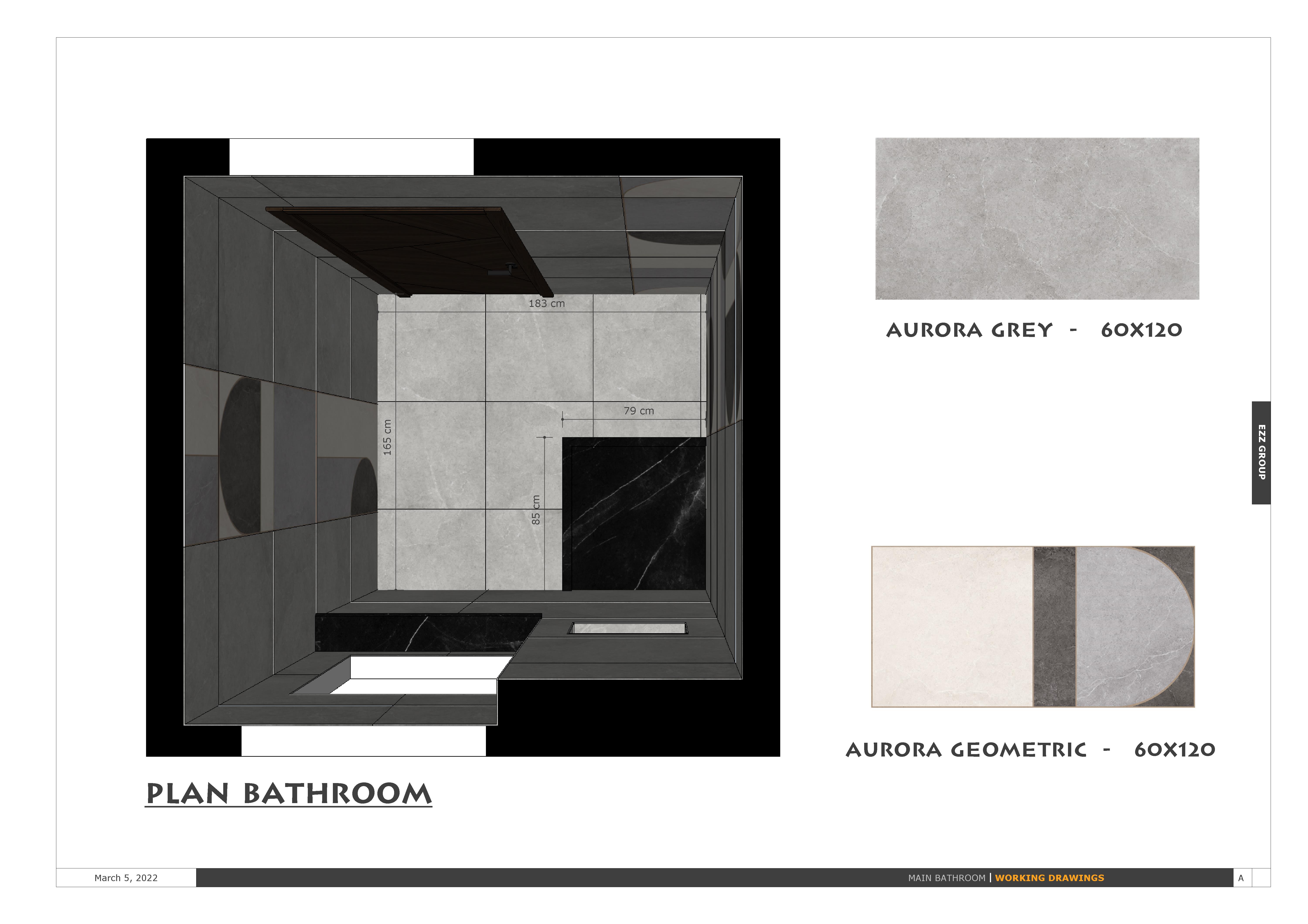 带施工图纸的浴室-7