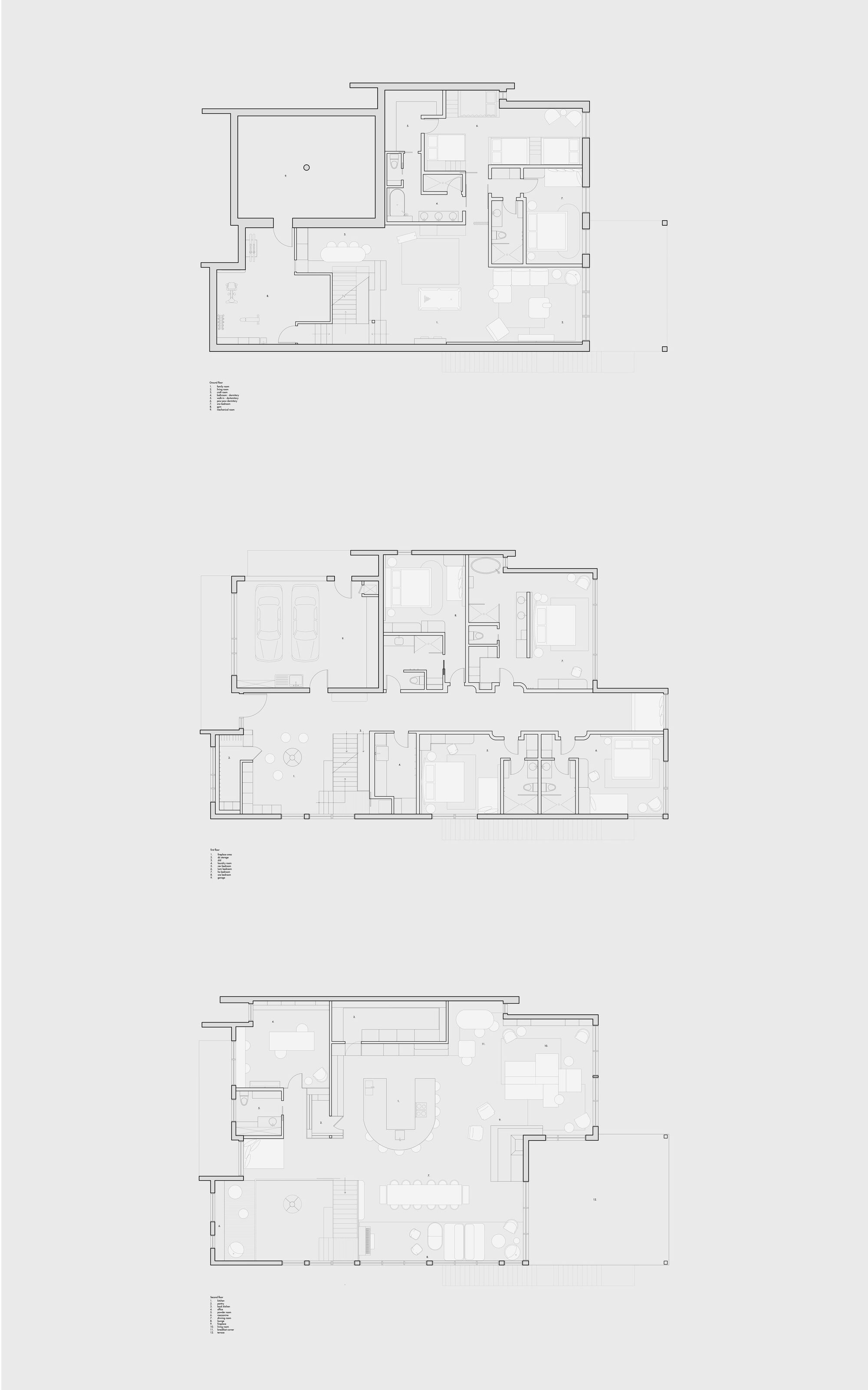Chalet Bertha 私人酒店式别墅丨美国丨Perron Design-15