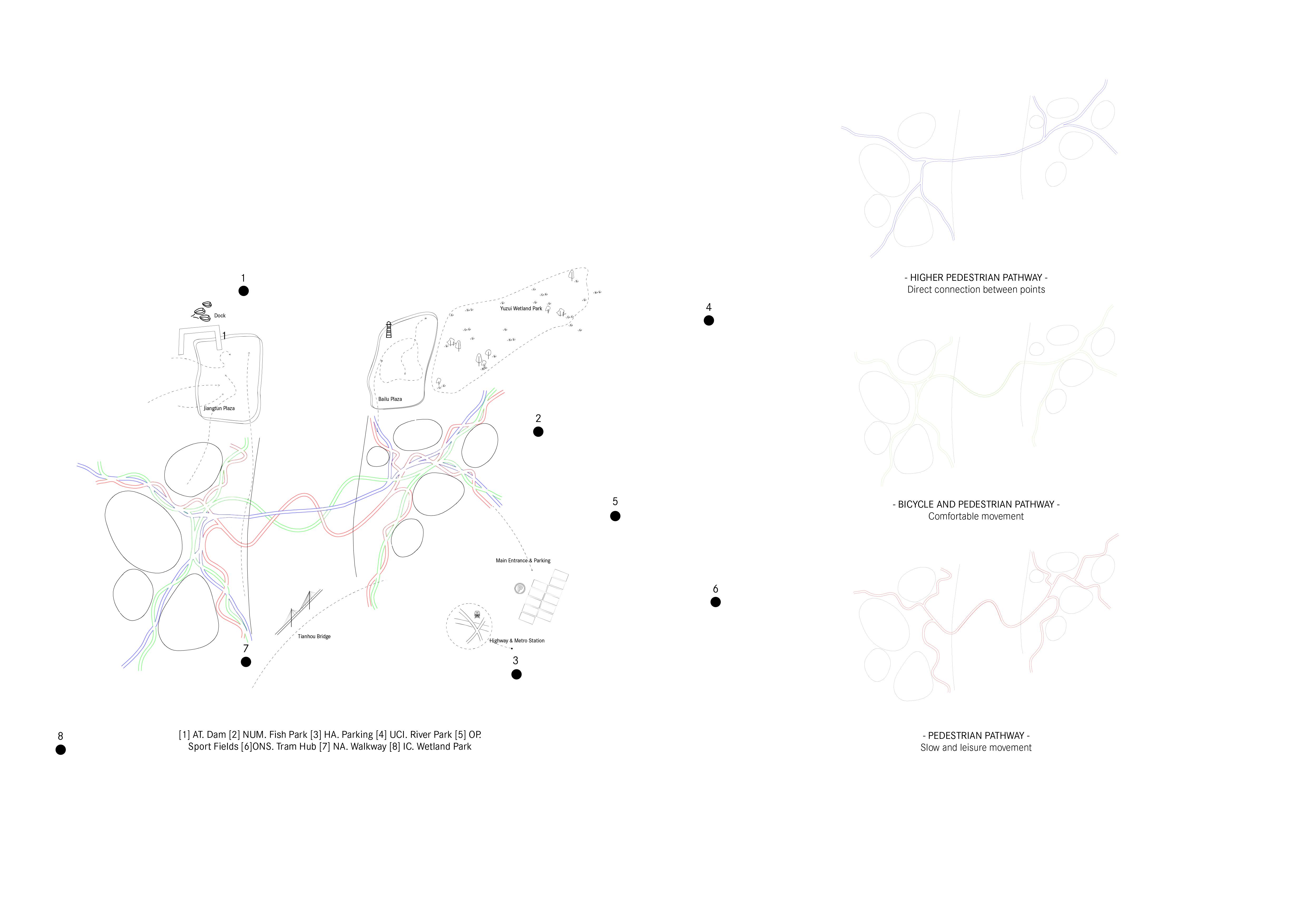 南京秦淮新河步行桥方案丨中国南京丨建筑大师 Christian Kerez-21