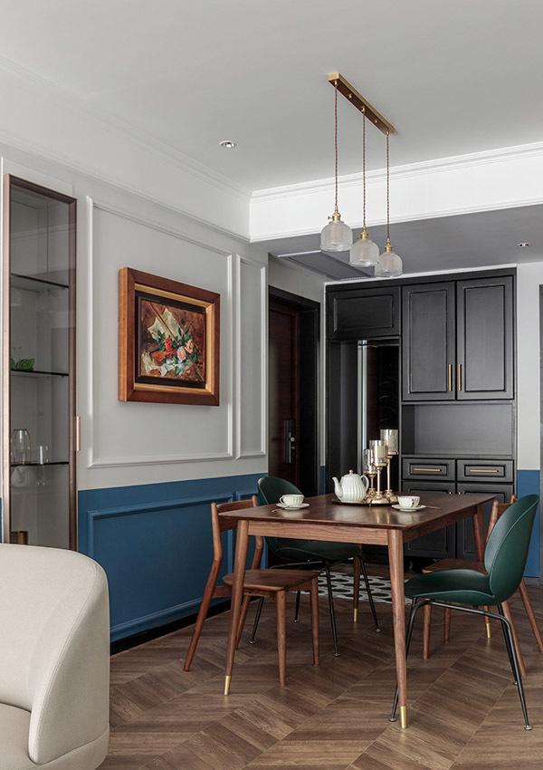 蓝调时光里的烟火  现代美式家居设计-18