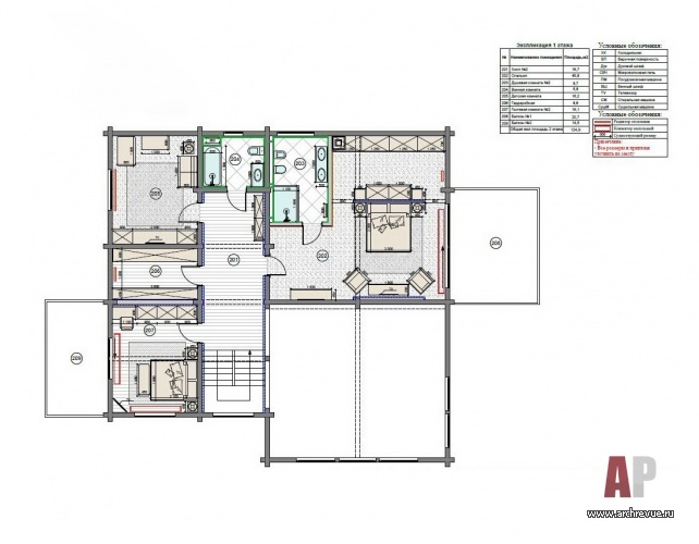 Белоостров的两层木结构住宅及配套设施丨俄罗斯圣彼得堡丨建筑师Андрей Перепечко,Игорь Булатов-89