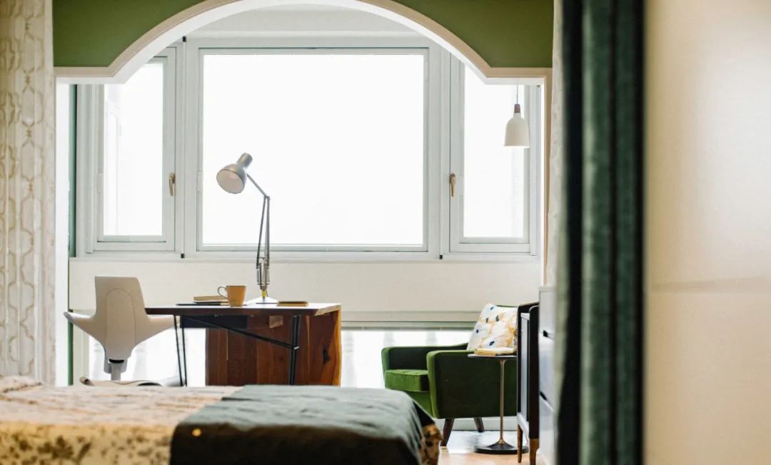 绿意复古，108㎡二手房变身温馨美宅-92