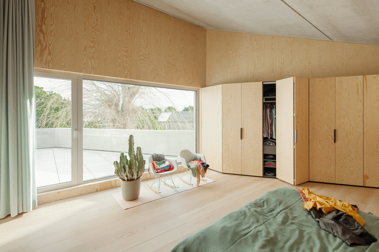 比利时布鲁塞尔混凝土独立住宅，内外一致的极简美学-17