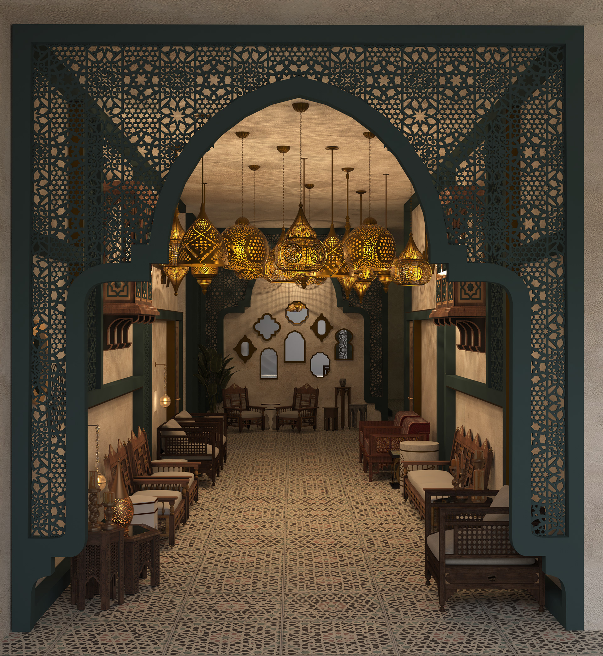 阿拉伯式花纹（工艺美术中心）丨埃及开罗-13