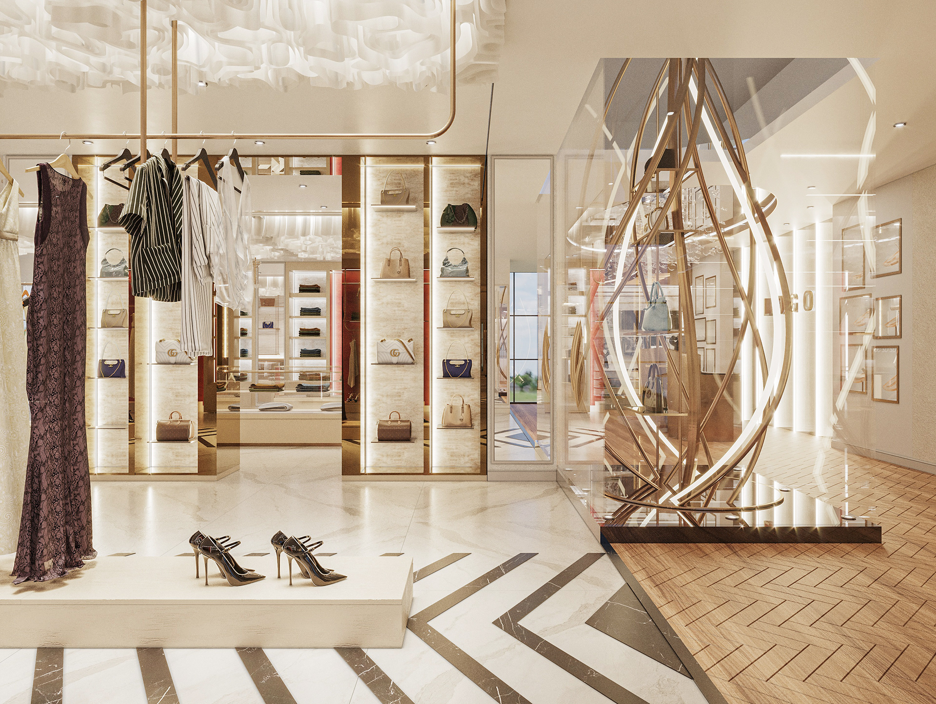 Women Clothıng Store 室内设计丨Dilan Demircigil-22