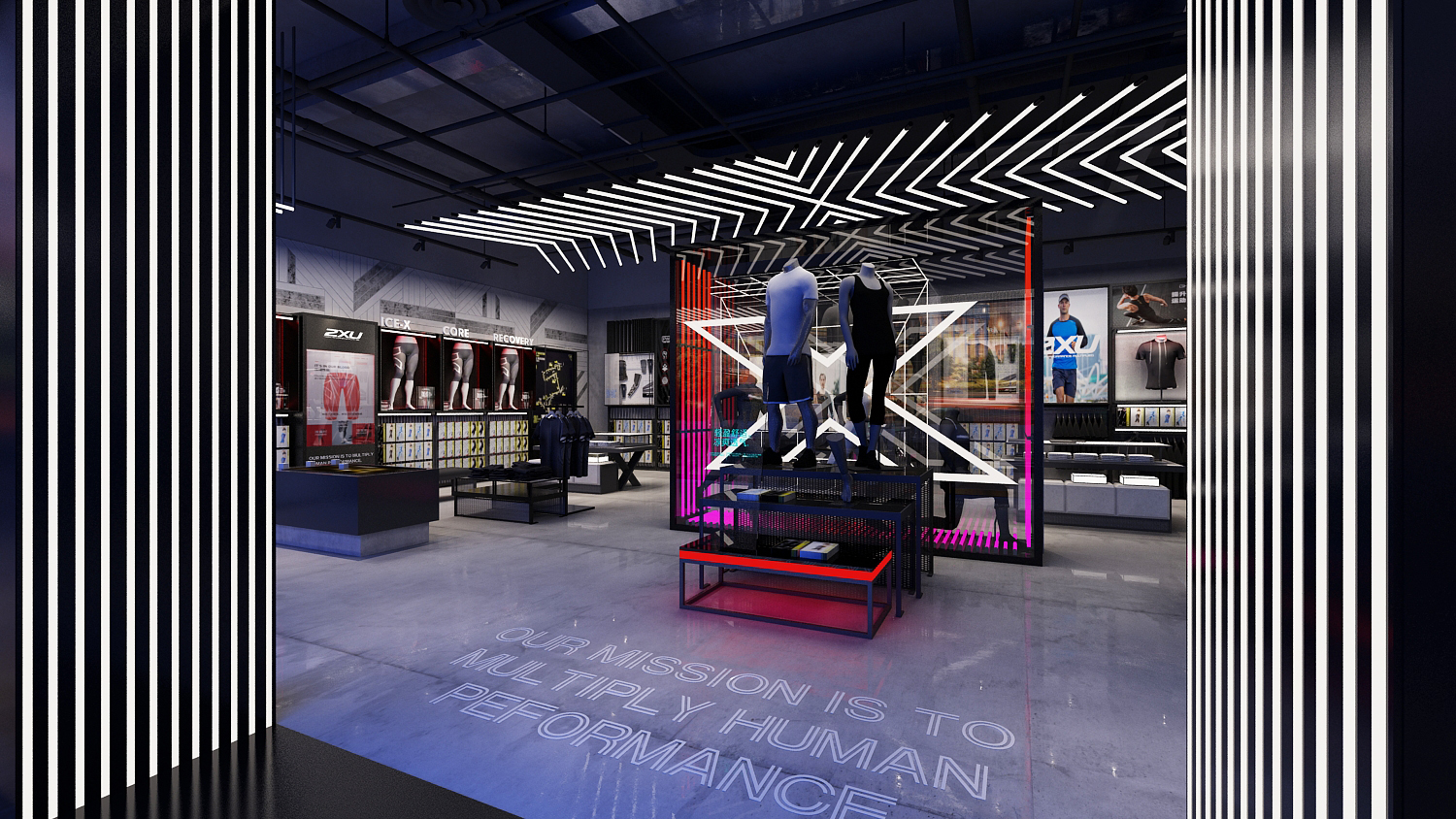 2XU｜体验店新零售设计丨中国上海-13