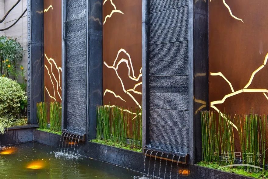 小空间庭院景观设计丨草月流景观-24