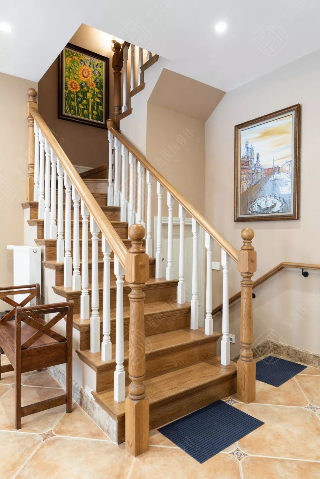 苏州昆山 300㎡美式田园度假别墅,老上海洋房情怀的完美呈现-21