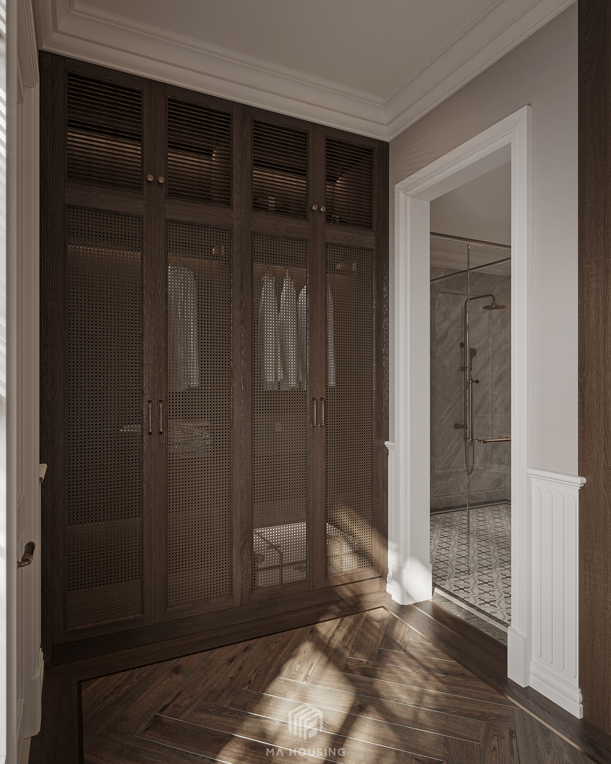 NGUYEN GIA THIEU 别墅主卧室 2 设计丨越南河内丨MA housing-10