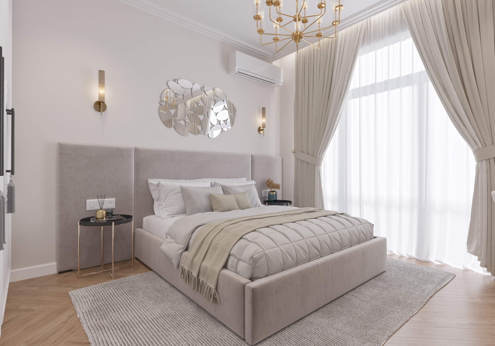 Apartment design 113m2 + Terrace 20m2. Tashkent-17