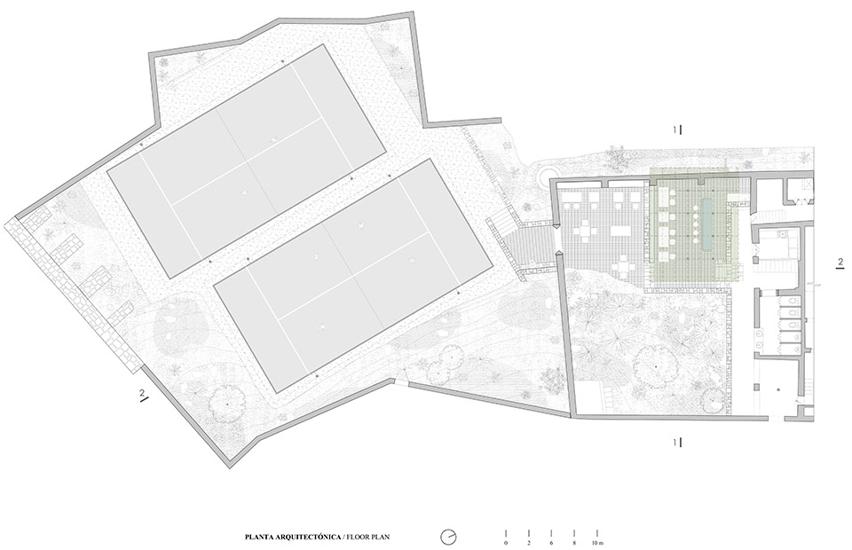 Falguera板式网球俱乐部丨墨西哥瓜纳华托丨3me Arquitectura-43