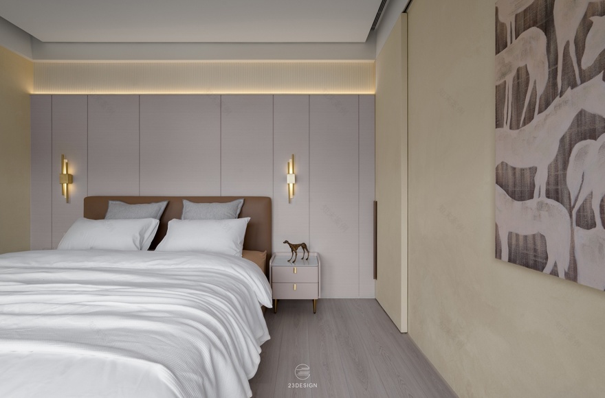 日初·极简 · 温暖阳光家居空间设计丨二三设计团队-21