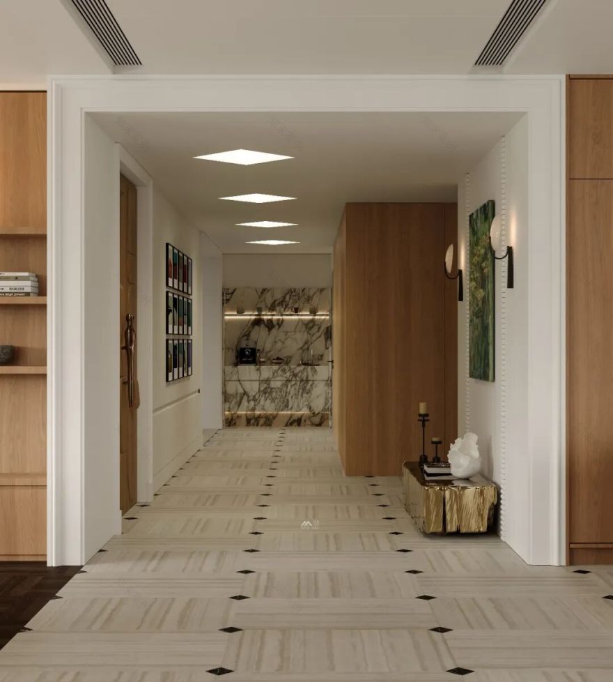 深圳400㎡大平层设计丨中国深圳丨HOMBLE红柏设计-12