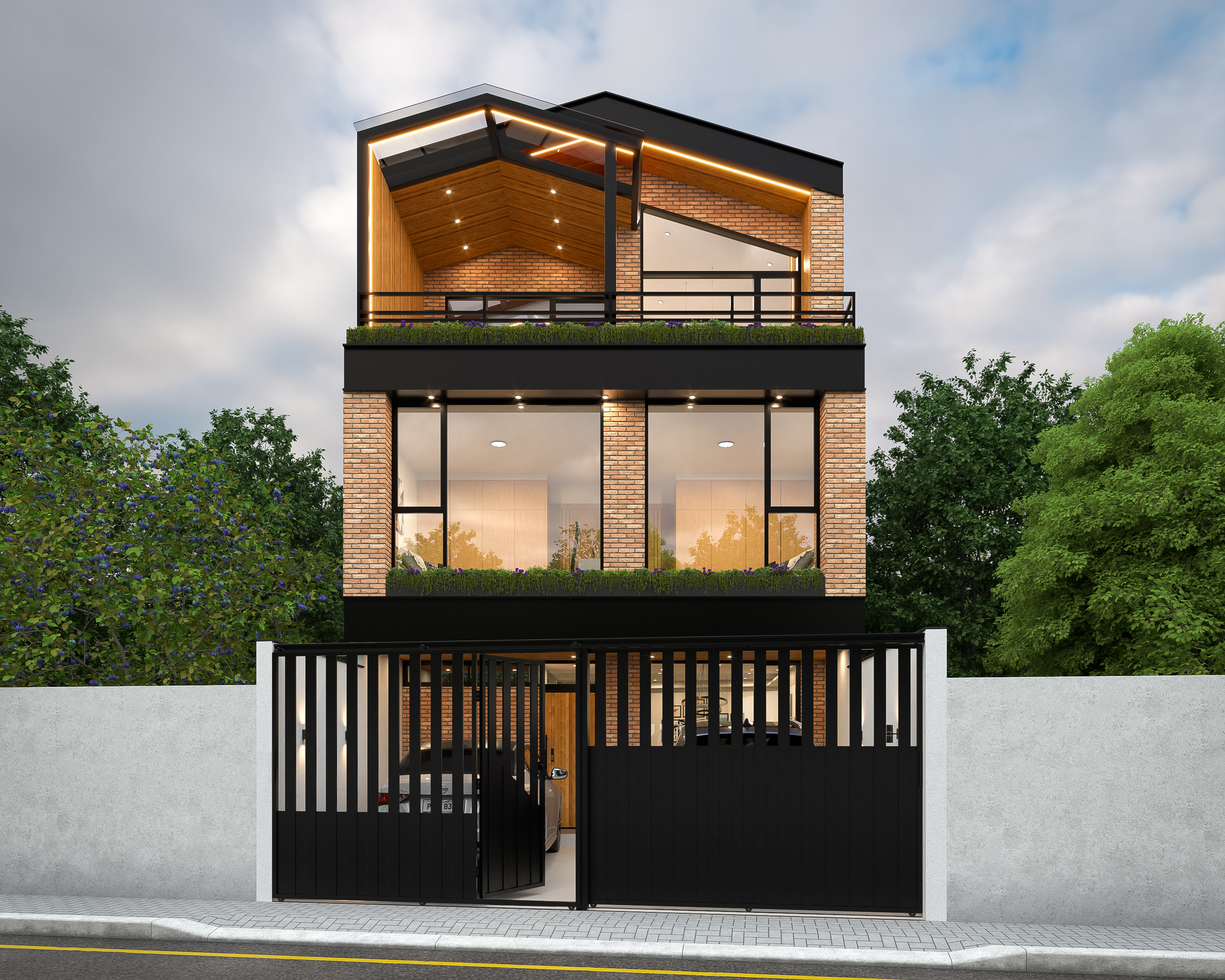 A·F·住宅

注：VIVIENDA常见意为住宅、住房 ，A·F·可能是特定的名称缩写，由于缺乏更多背景信息，暂按此处理 丨厄瓜多尔丨Paredes Arquitectura-1