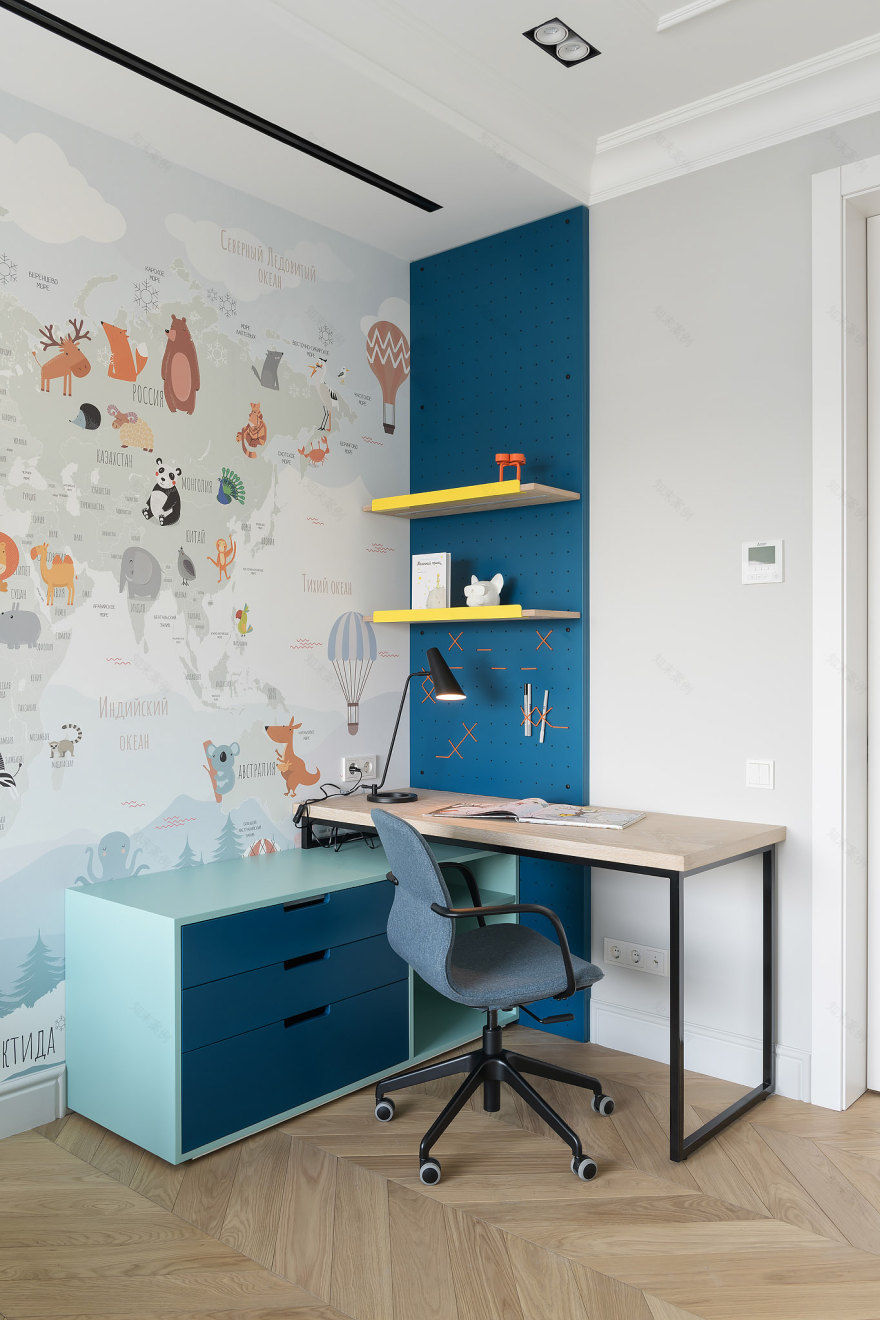 TETRIS·Grey Emerald 公寓丨乌克兰基辅丨S+O architects-49