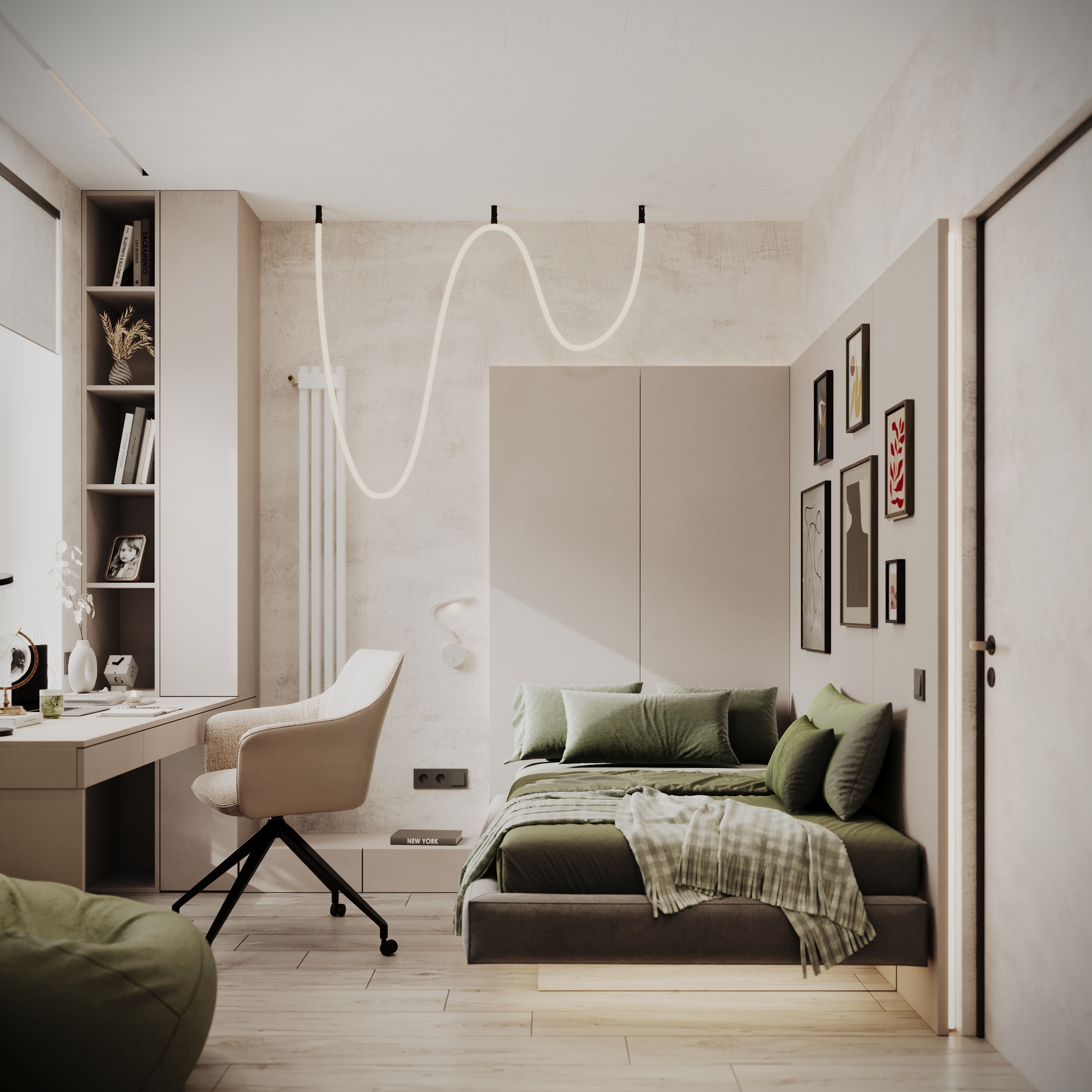 小户型丨YANA LAZARCHIK-18