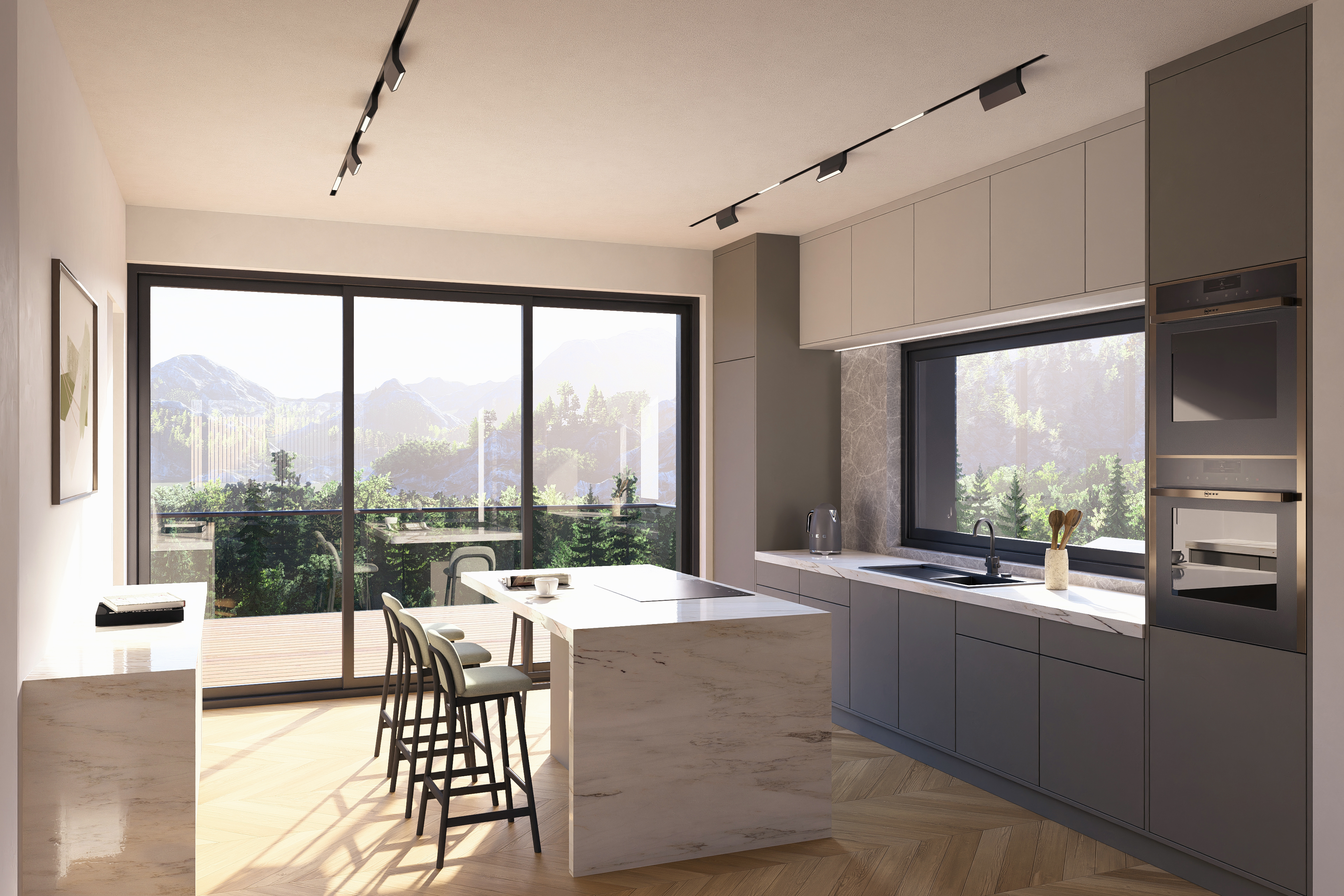 山间日式斯堪的纳维亚风格丨安道尔-7