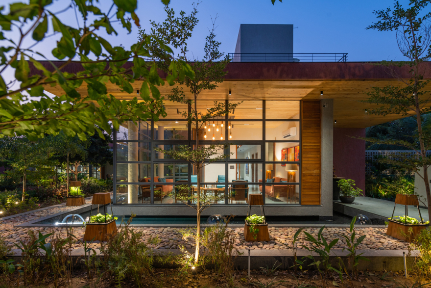 印度树叶屋丨VPA Architects-34