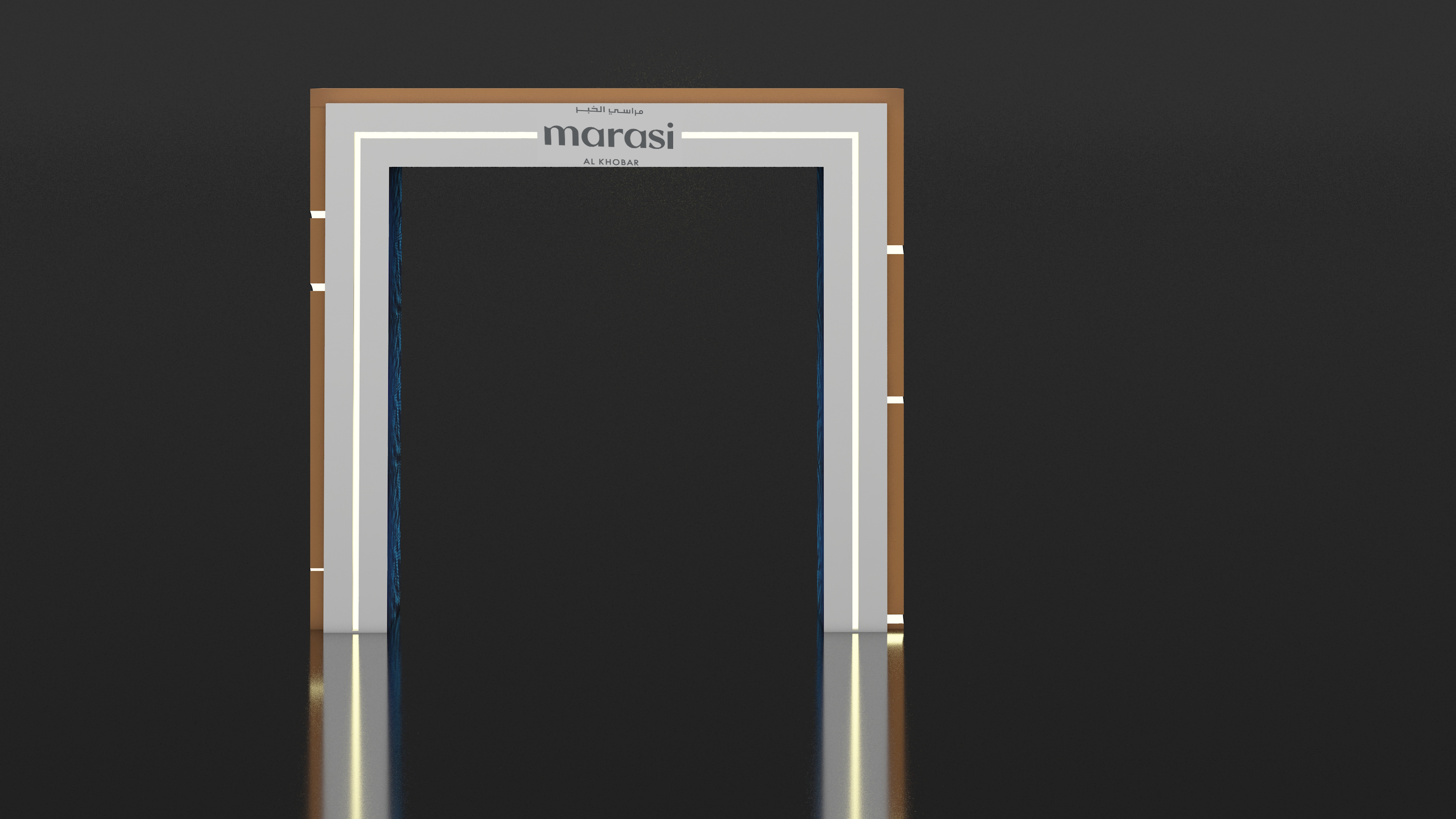 retal event (gate - tunnel - direction sign )-4