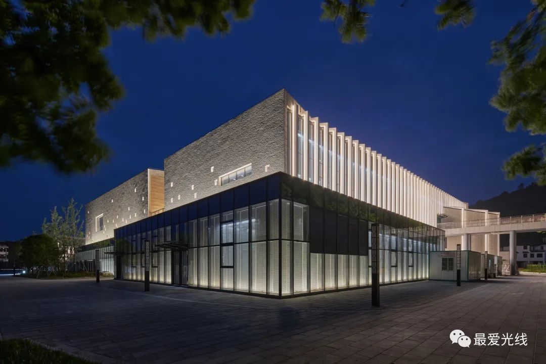 穿孔板幕墙照明设计 · 虚实之间的兰园项目丨中国浙江丨杭州城理建筑规划设计有限公司-14