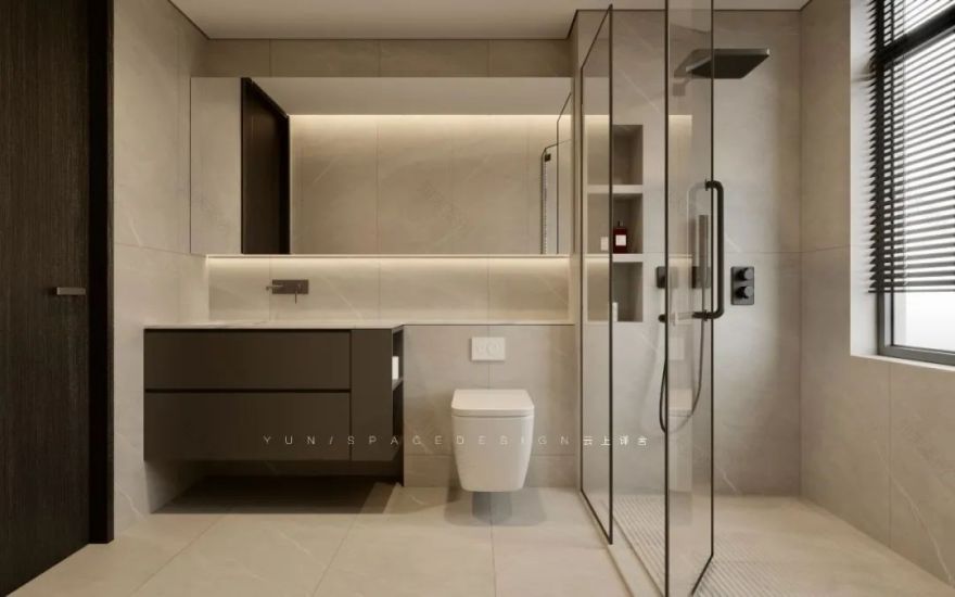 淄博紫薇园·现代简约住宅设计丨中国淄博丨云上译舍空间设计-16