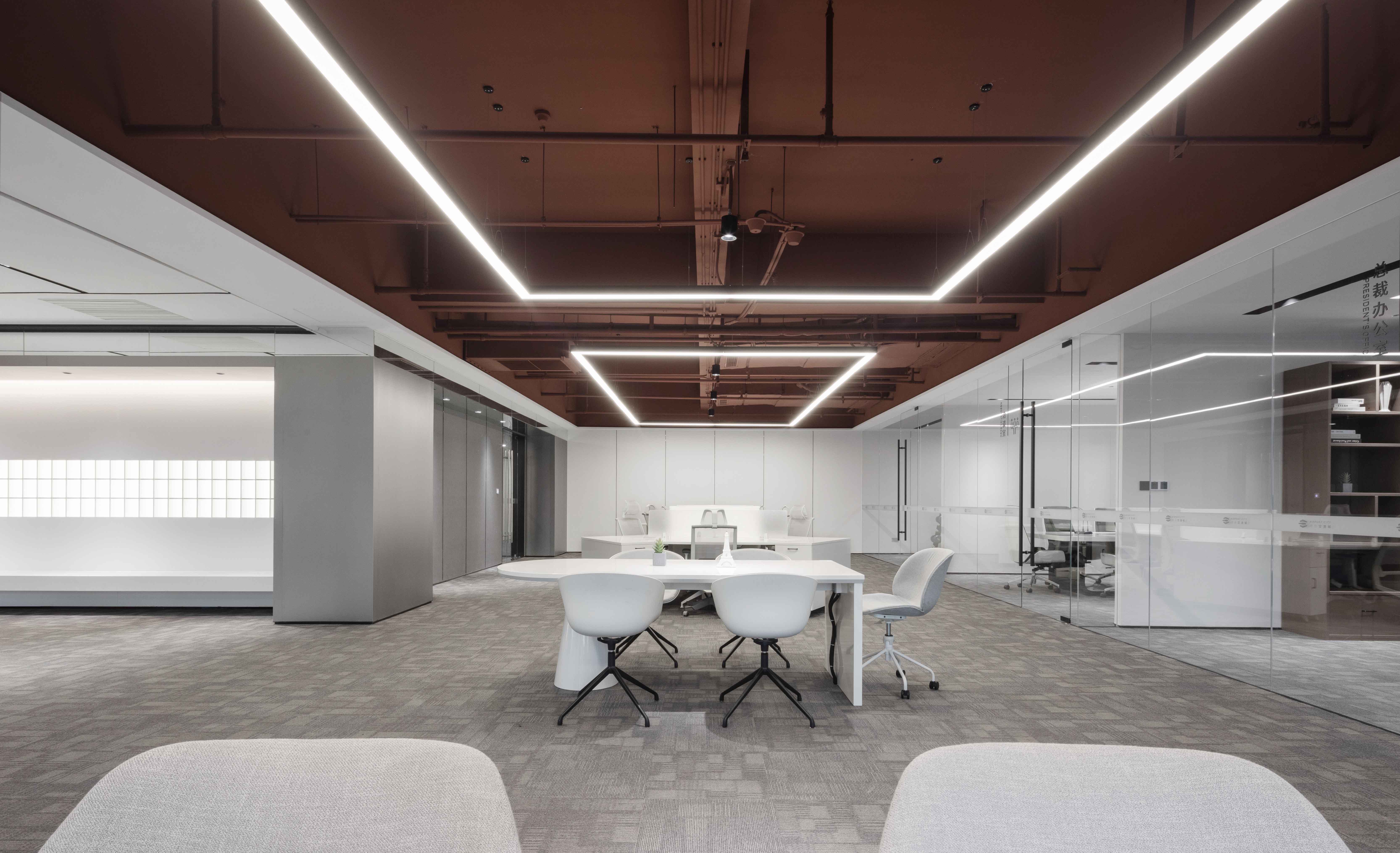 德信空港城写字楼室内设计丨中国杭州丨WE DESIGN 我们设计-25