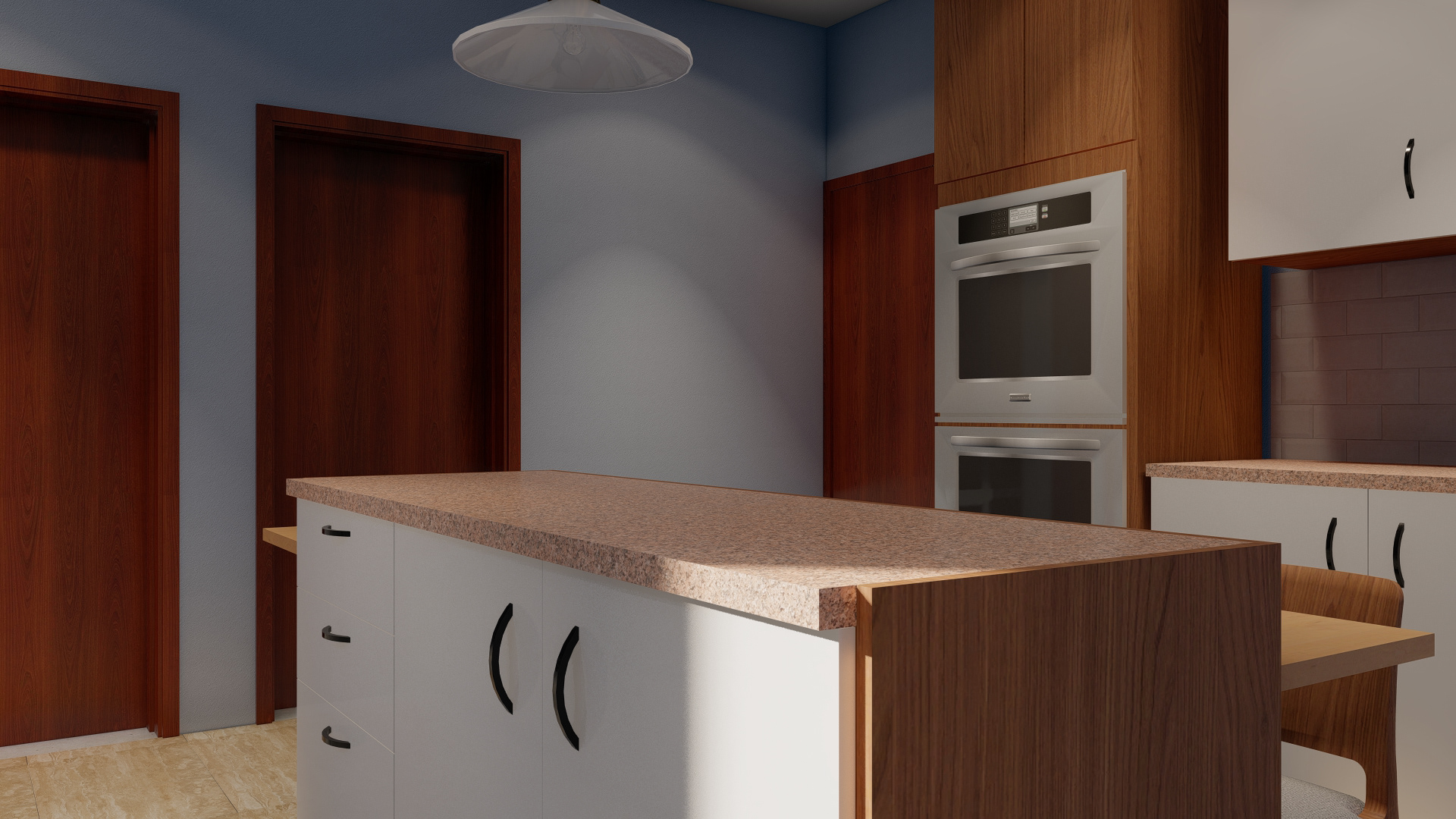 Cuisine en U design（U型厨房设计）-14