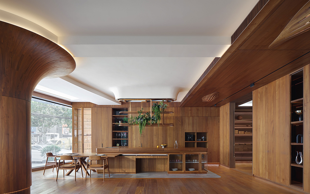 壹信柚木展厅丨中国上海丨上海龙祉空间设计有限公司-35