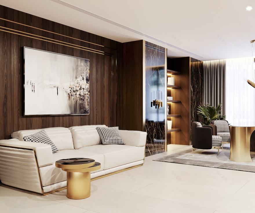 迪拜豪华顶层公寓丨阿联酋迪拜丨Z Interiors-8