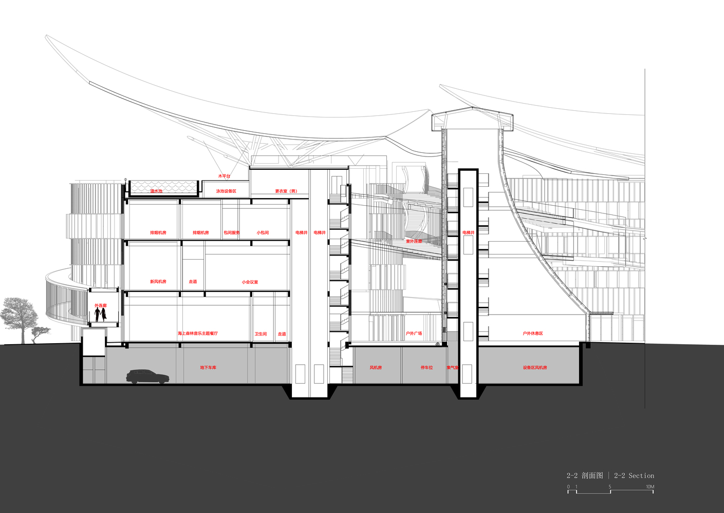 江苏黄海海滨国家森林公园的非常规会议中心丨中国江苏丨清华大学建筑设计研究院,素朴建筑工作室-45