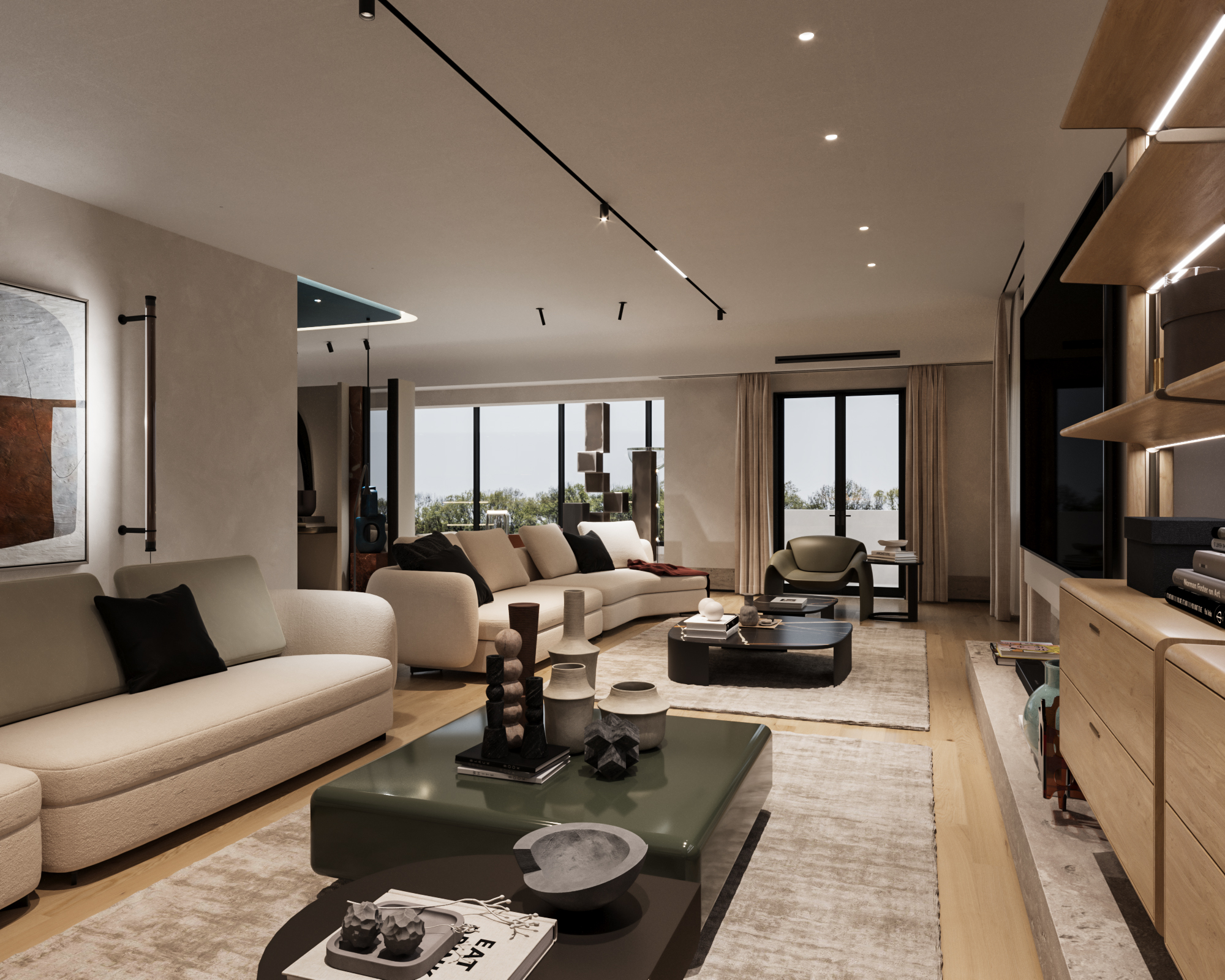 SUBTLE SERENITY住宅公寓丨埃及开罗丨Insite architects-21