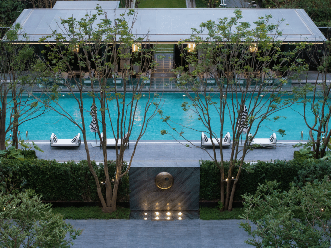 宁波万科·观澜映象府实景泳池区丨中国宁波丨A&N 尚源集序Collection Studio-4