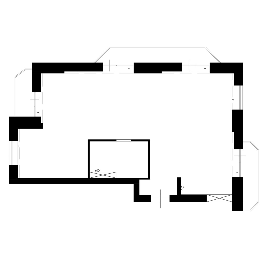 79㎡高级灰色系小空间公寓设计-1