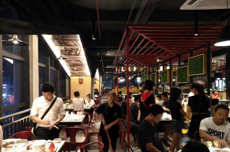 渝轩火锅城丨中国深圳-11